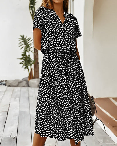 Warmes - Leopard Hemdkleid für dich
