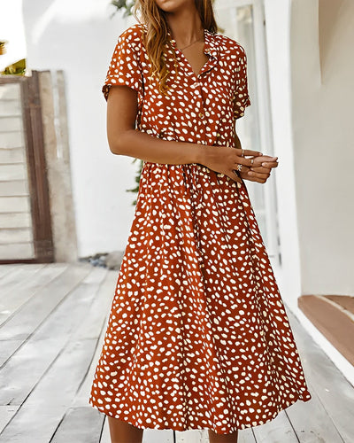 Warmes - Leopard Hemdkleid für dich