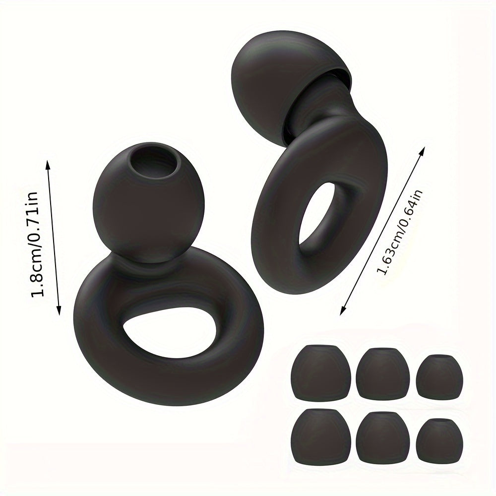 Weiche Silikon-Ohrstöpsel – Ideal zum Schwimmen