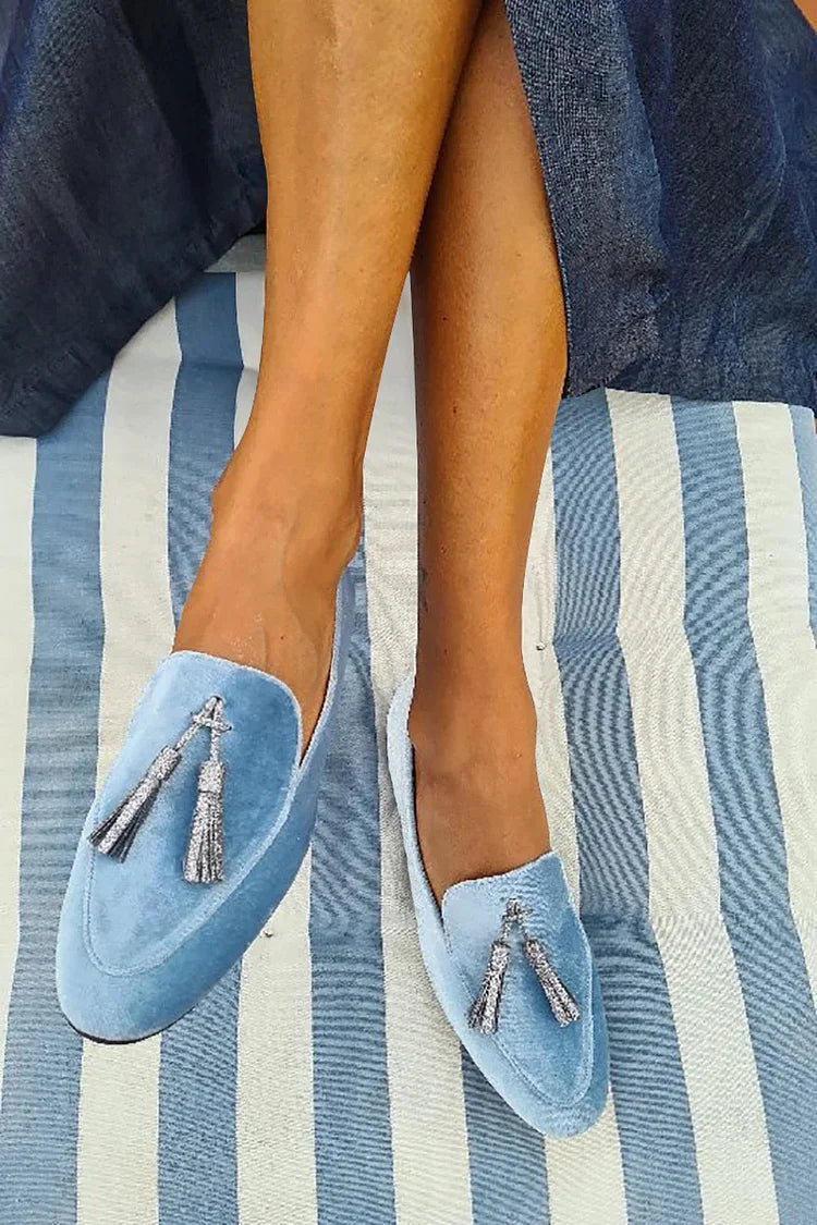 Zelira - Schlupfschuhe mit verlängertem Zehenkappe