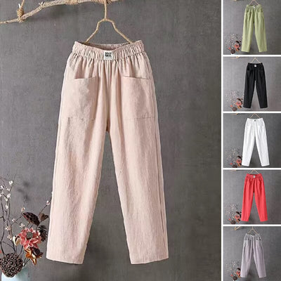 Sabrina® | Erfrischende Hosen aus Baumwolle und Leinen