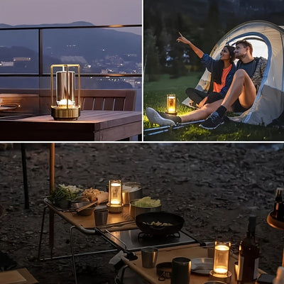 Wiederaufladbare Kristall-Tischlampe – 2000mAh led Retro-Licht