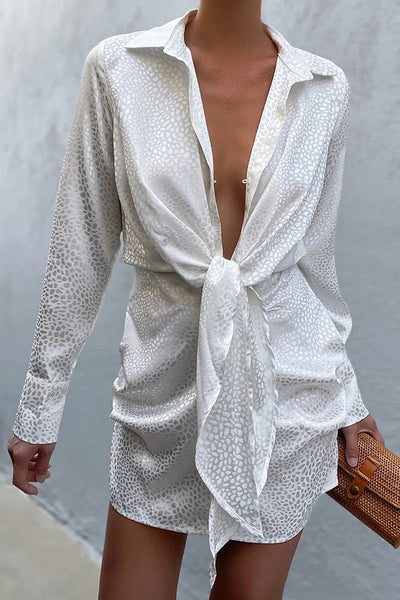 Winifred® | Kleid mit langen Ärmeln und Umlegekragen