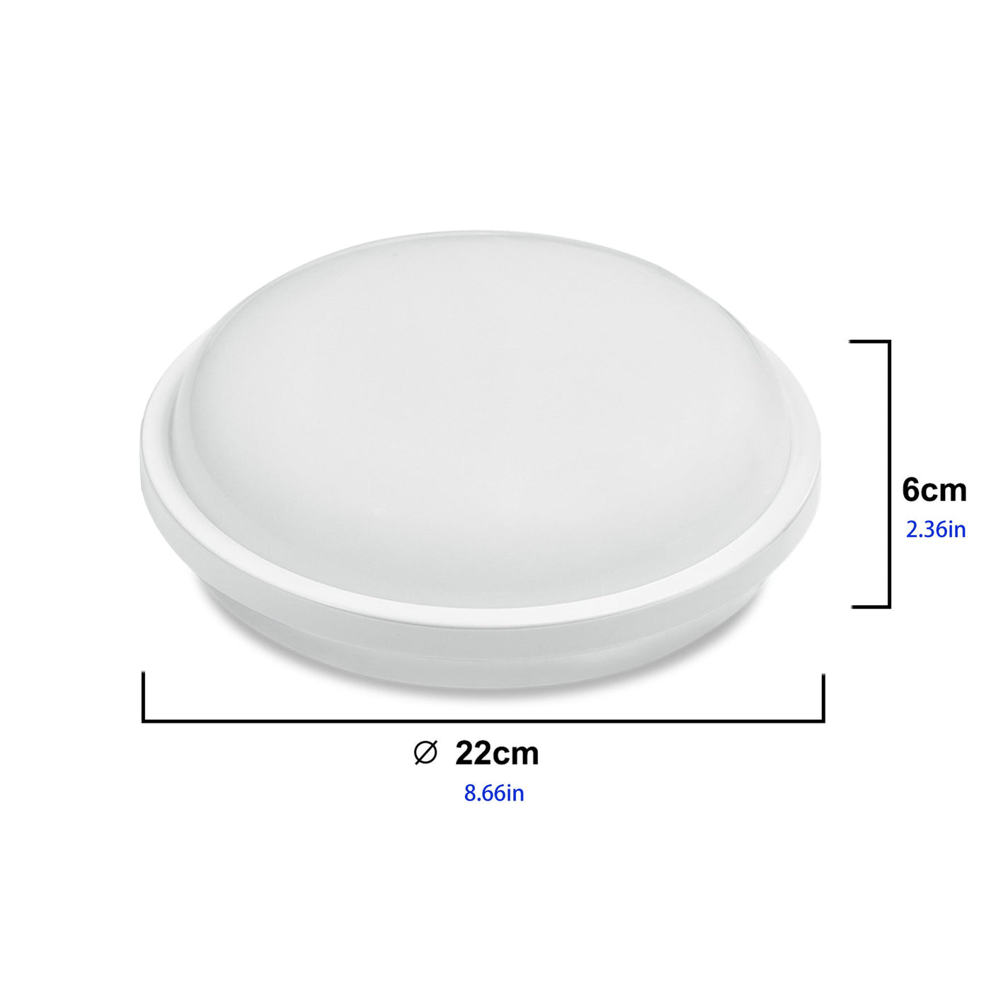 15W LED-Deckenleuchte mit Radarsensor – Φ22cm Panel