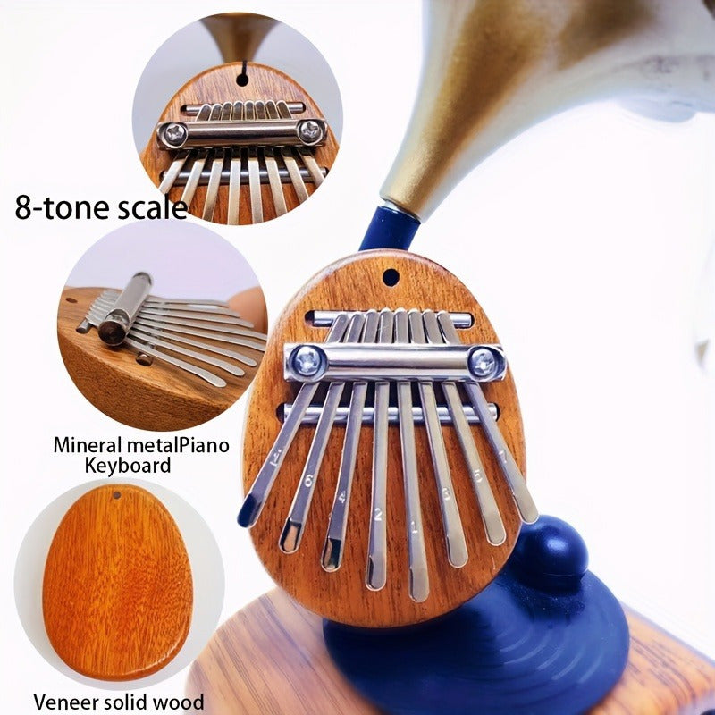 8-Ton Kalimba Finger  Klavier – Miniatur-Handklavier