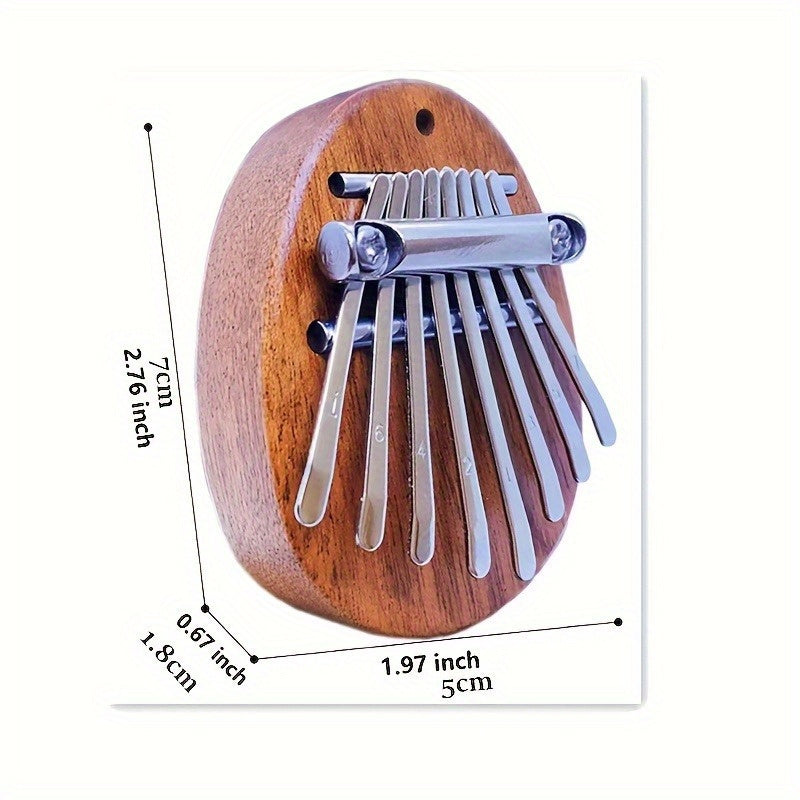 8-Ton Kalimba Finger  Klavier – Miniatur-Handklavier