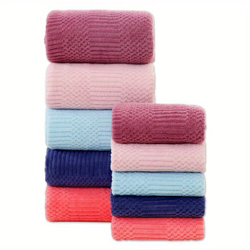 Weiches und saugfähiges Badehandtuch-Set – Elegante Taschentuch-Handtücher