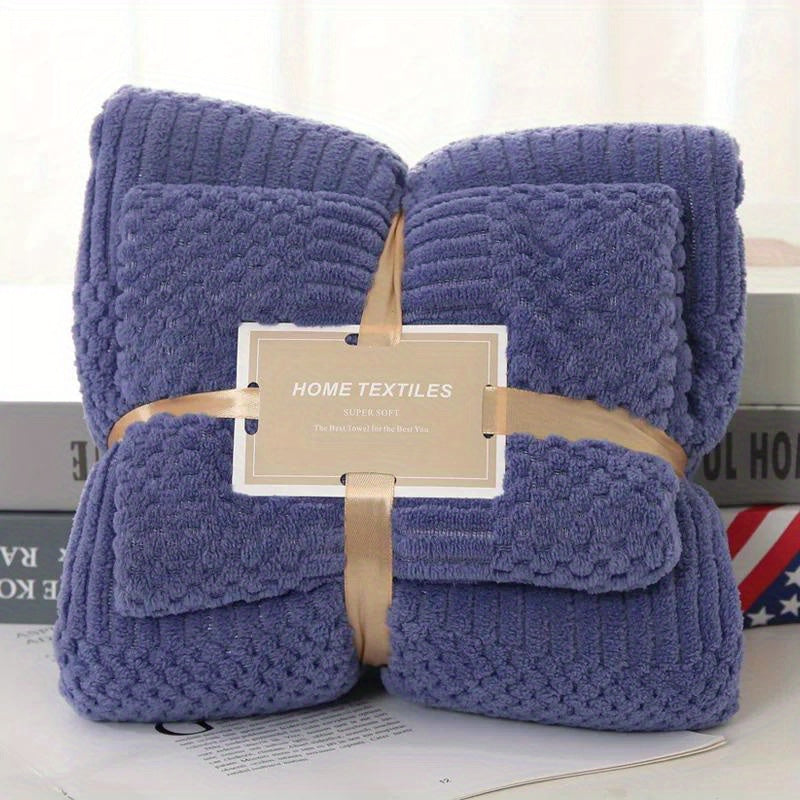 Weiches und saugfähiges Badehandtuch-Set – Elegante Taschentuch-Handtücher