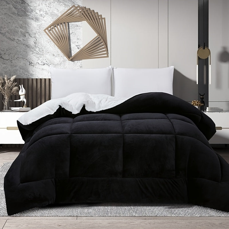 Wendbare Winter-Fleece-Decke – Ultra-Warm & Kuschelig mit Dual-Sided Milk Fleece