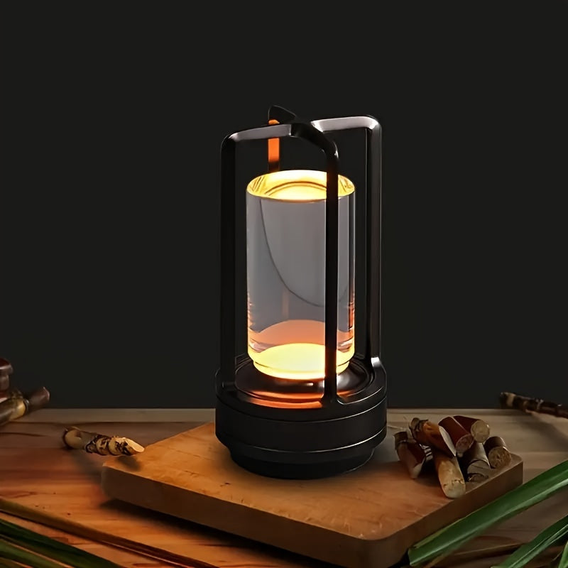 Wiederaufladbare Kristall-Tischlampe – 2000mAh led Retro-Licht