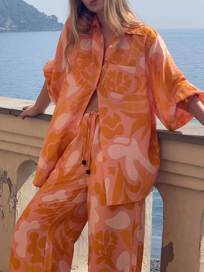 Yara™ - Holiday Set Orange Sommer-Vibes