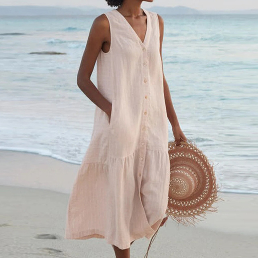 Shelley® | Leichtes Sommerkleid für Damen, atmungsaktiv und fließend