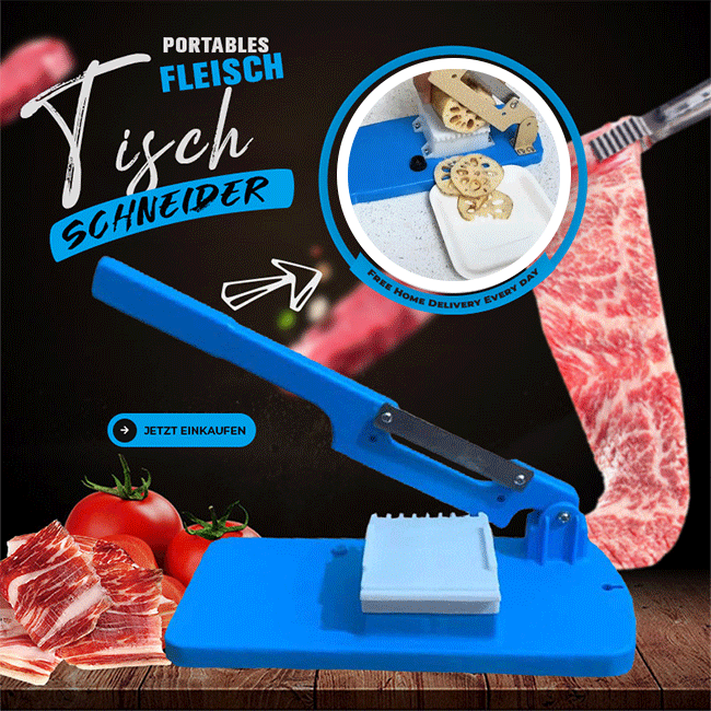 ✨Für eine begrenzte Zeit für 19 € erhältlich✨ Tragbare Fleischtafelhobel
