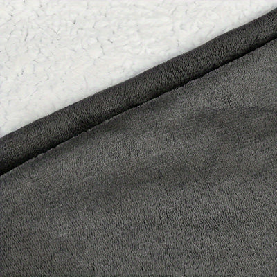 Zeitgemäße Gestrickte Tragbare Decke mit Kapuze