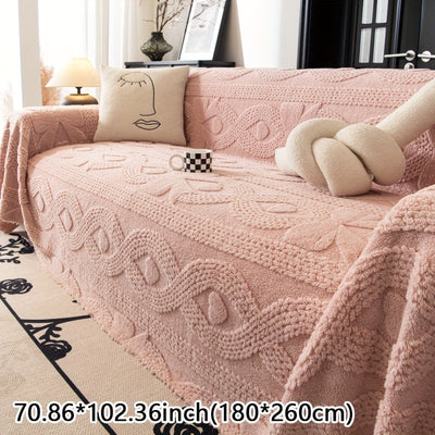 Weicher Fleece-Sofabezug für den Winter - Xiaoxing Beiti