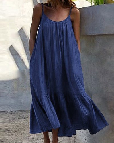 Fabiola® | Langes weißes Sommerkleid