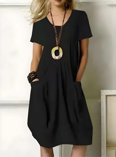 Yolanda® | Stylisches Kleid mit Taschen