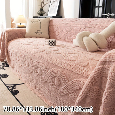 Weicher Fleece-Sofabezug für den Winter - Xiaoxing Beiti