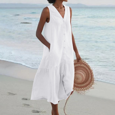 Shelley® | Leichtes Sommerkleid für Damen, atmungsaktiv und fließend