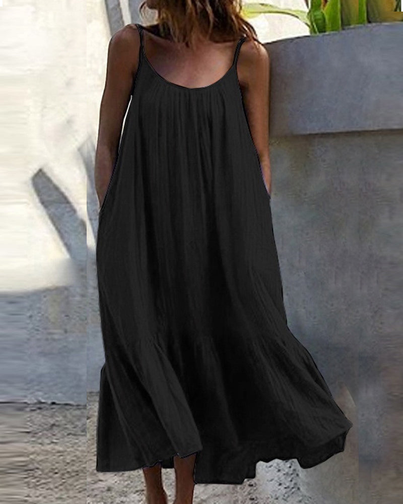 Fabiola® | Langes weißes Sommerkleid