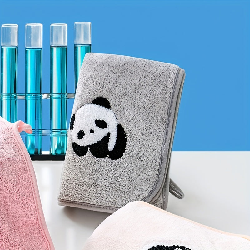 Weich & Absorbierendes Panda-Handtuch-Set
