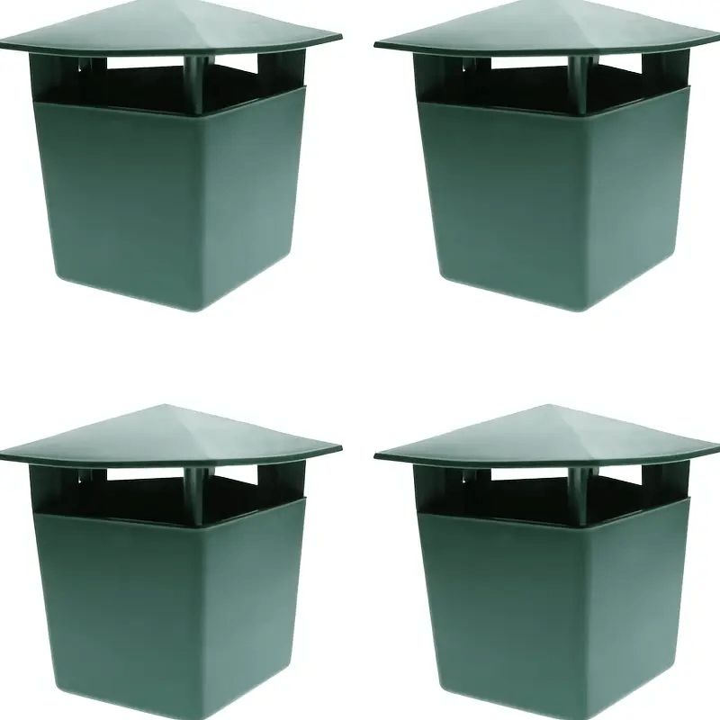 4 Stück Wiederverwendbare Schnecken- & Slakenfallen