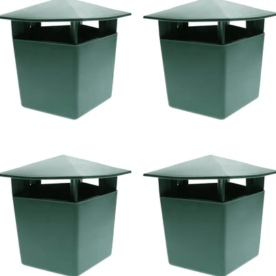 4 Stück Wiederverwendbare Schnecken- & Slakenfallen