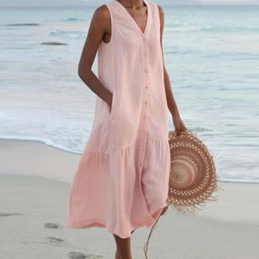 Shelley® | Leichtes Sommerkleid für Damen, atmungsaktiv und fließend