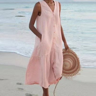 Shelley® | Leichtes Sommerkleid für Damen, atmungsaktiv und fließend