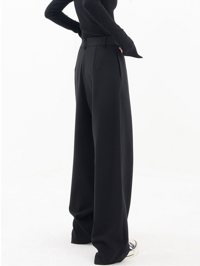 Yuli | Schmeichelhafte Asymmetrische Taille Damenhosen