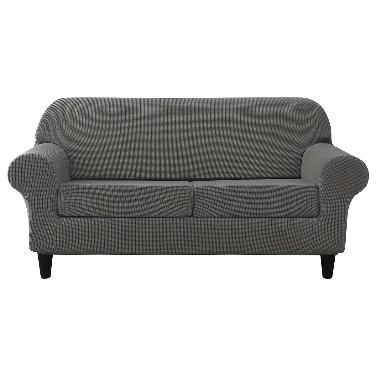 Weiche und elastische Jacquard-Sofahusse mit Kissenbezügen