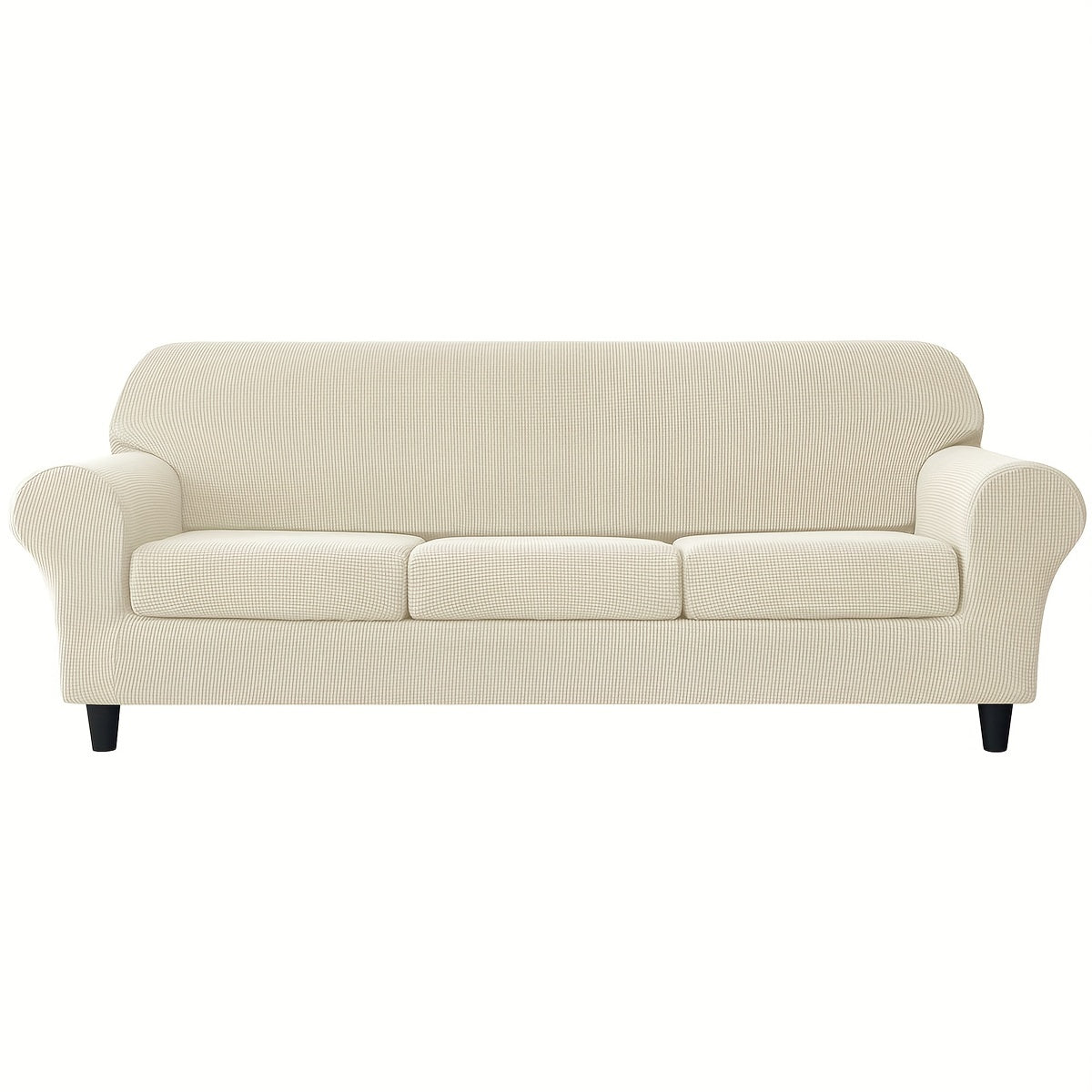 Weiche und elastische Jacquard-Sofahusse mit Kissenbezügen