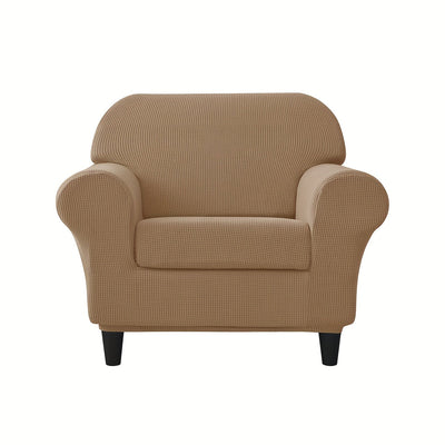 Weiche und elastische Jacquard-Sofahusse mit Kissenbezügen
