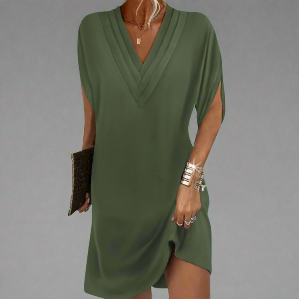 Xenia | Elegantes Maxikleid mit fließendem Komfort