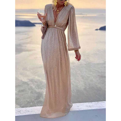 Silvia® | Pailletten-Abendkleid für Damen