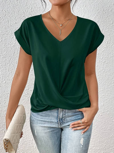 Savannah® | Flores Lässiges Kurzarm-T-Shirt