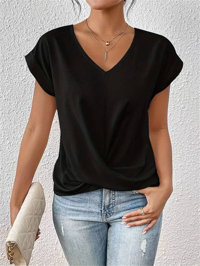 Savannah® | Flores Lässiges Kurzarm-T-Shirt