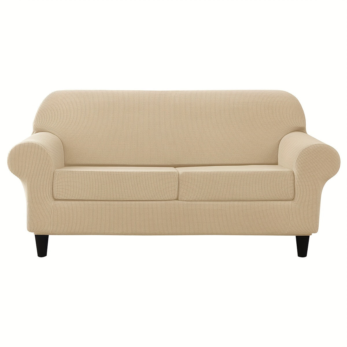 Weiche und elastische Jacquard-Sofahusse mit Kissenbezügen