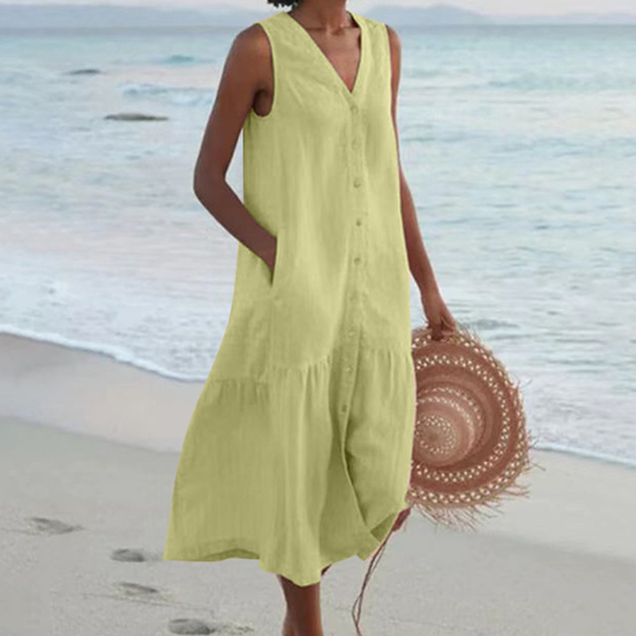 Shelley® | Leichtes Sommerkleid für Damen, atmungsaktiv und fließend