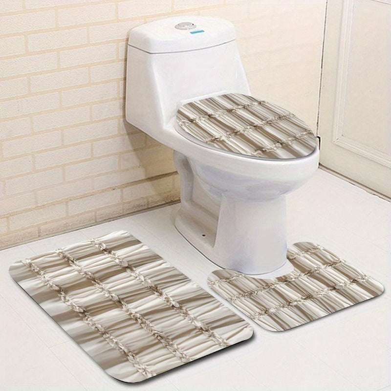 Wohnkultur Badezimmer-Duschvorhang Set