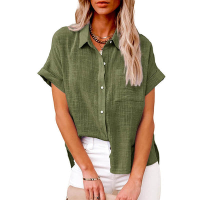 Adelene™ - Zeitlose Button-Up-Bluse