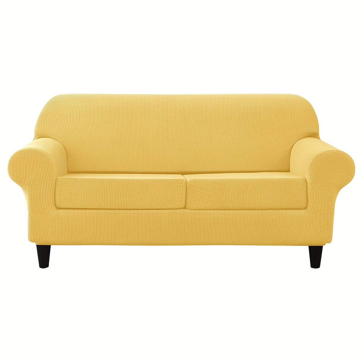 Weiche und elastische Jacquard-Sofahusse mit Kissenbezügen