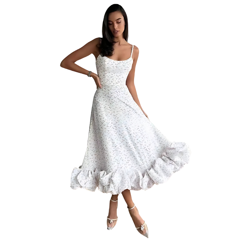 Romina® | Ausgestellter, floraler Midirock für Damen