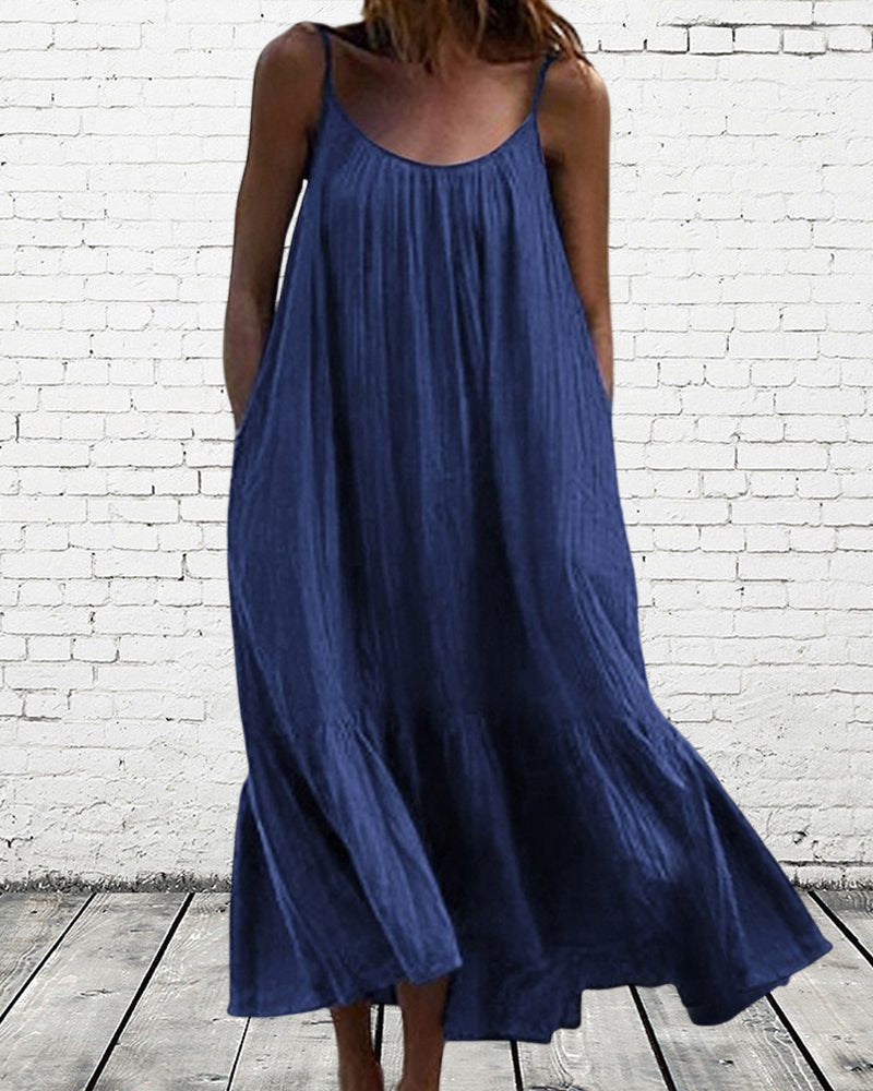 Fabiola® | Langes weißes Sommerkleid