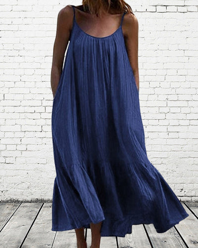 Fabiola® | Langes weißes Sommerkleid
