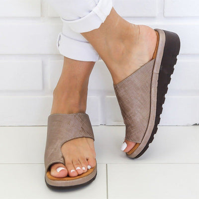 Zehensandalen mit Kreuzband | Ergonomische Sohle | Lässiger Komfort