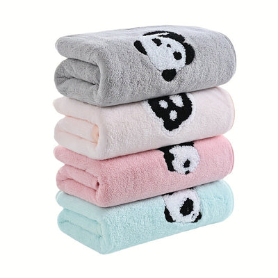 Weich & Absorbierendes Panda-Handtuch-Set