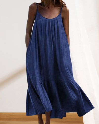 Fabiola® | Langes weißes Sommerkleid