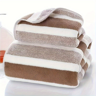 1 Handtuch + 1 Badetuch Set – Weich, Stilvoll & Ideal für den Alltag