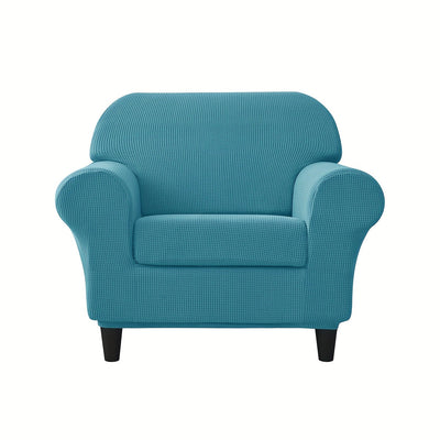 Weiche und elastische Jacquard-Sofahusse mit Kissenbezügen